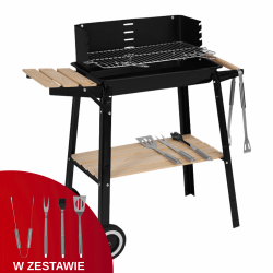 Grill na węgiel drzewny +...